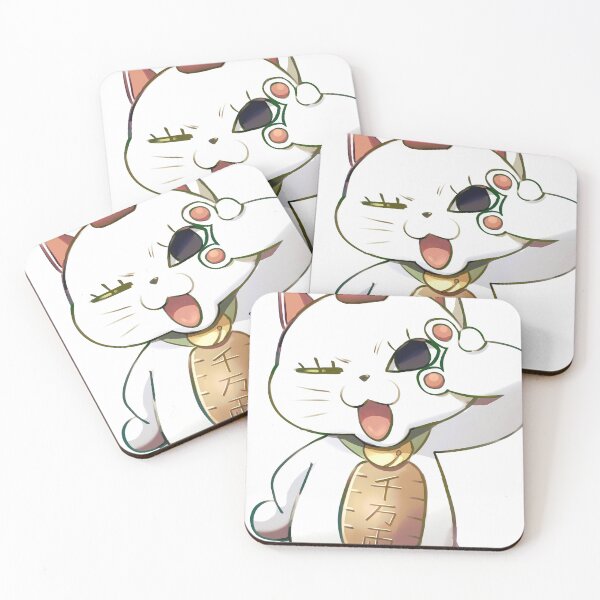 Item preview, Turbo Granny Dandadan Anime Winking Lucky Cat designed and sold by Cautenjari.