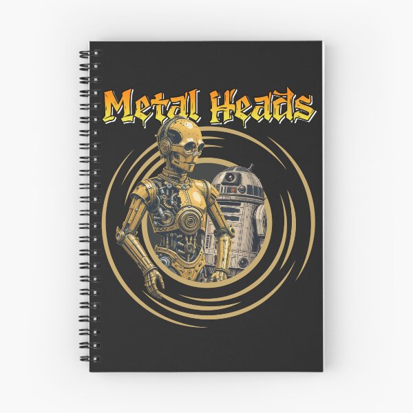 Item preview, Metal Heads - R2-D2 & C-3PO designed and sold by HardDraw.
