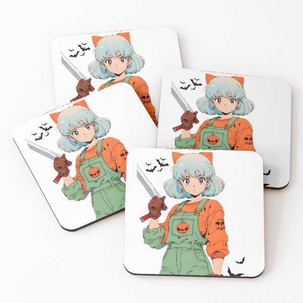 Item preview, Halloween anime girl designed and sold by RadiantGraphics.
