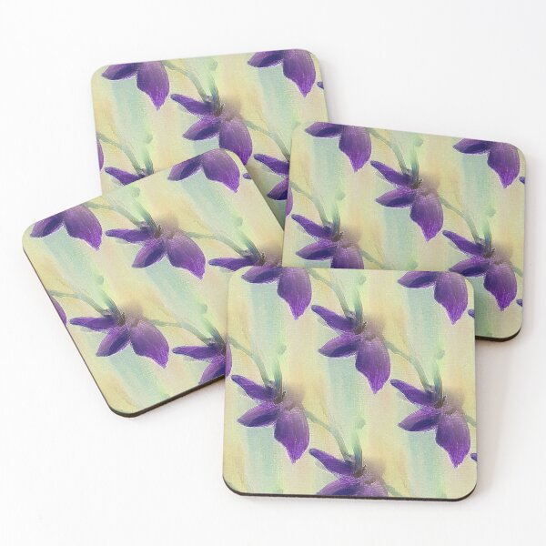 Item preview, Soft Sun Orchid Painterly Pattern in Purple designed and sold by Artistestella.