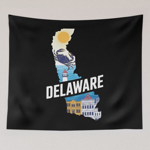 Item preview, Delaware State of Delaware Delaware designed and sold by Moon-Ape.