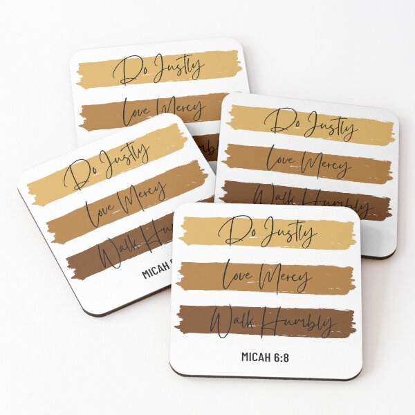 Item preview, Micah 6:8 Bible Verse designed and sold by Jesil Dacay.