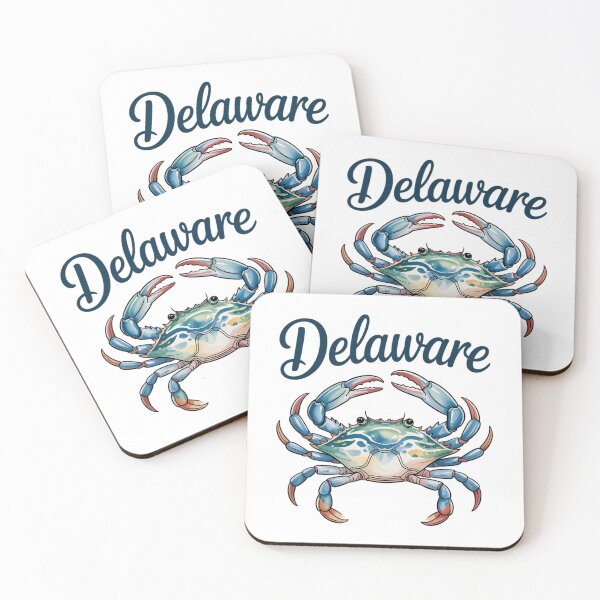 Item preview, Delaware's Beautiful Blue Crab - Delaware designed and sold by Moon-Ape.