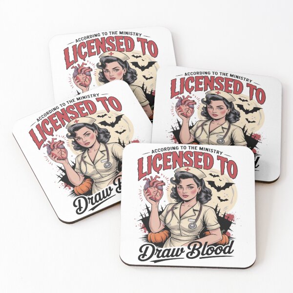 Item preview, According To The Ministry Licensed To Draw Blood Nurse designed and sold by Vastingan.