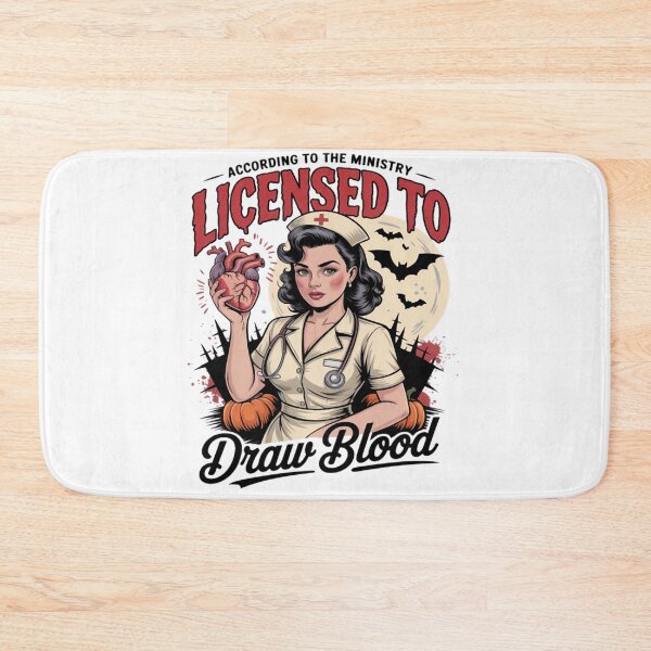 Item preview, According To The Ministry Licensed To Draw Blood Nurse designed and sold by Vastingan.