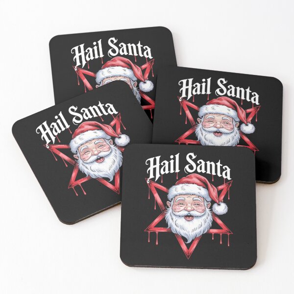 Item preview, Santa Claus Funny Christmas Goth designed and sold by tearbytea.