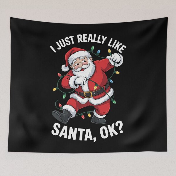 Item preview, Santa Claus Funny Christmas designed and sold by tearbytea.