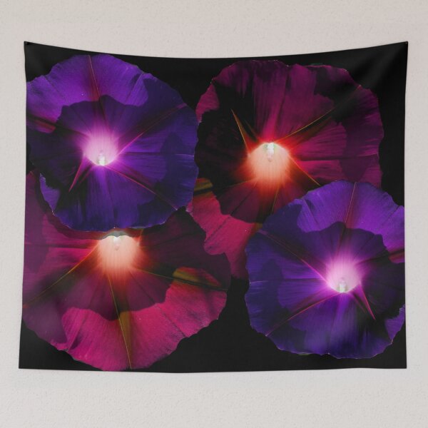 Aperçu de l'œuvre Morning Glory Purple III créée et vendue par neverfaraway.