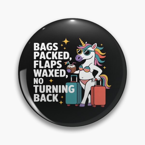 Item preview, Bags Packed Flaps Waxed No Turning Back Funny designed and sold by Vastingan.