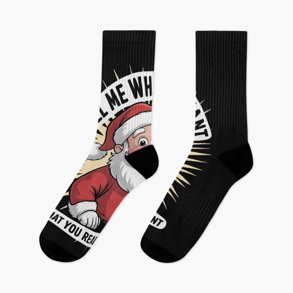Item preview, Tell Me What You Want Really Really Want Santa designed and sold by FranzFriesen.
