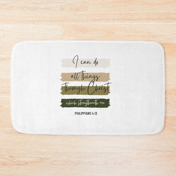 Item preview, Philippians 4:13 Bible Verse designed and sold by Jesil Dacay.