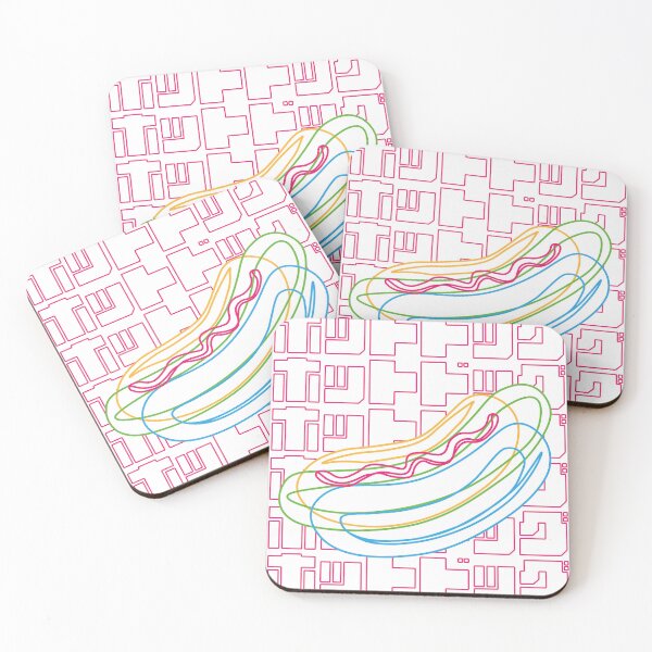 Item preview, hotdog designed and sold by JapanArtTorch.