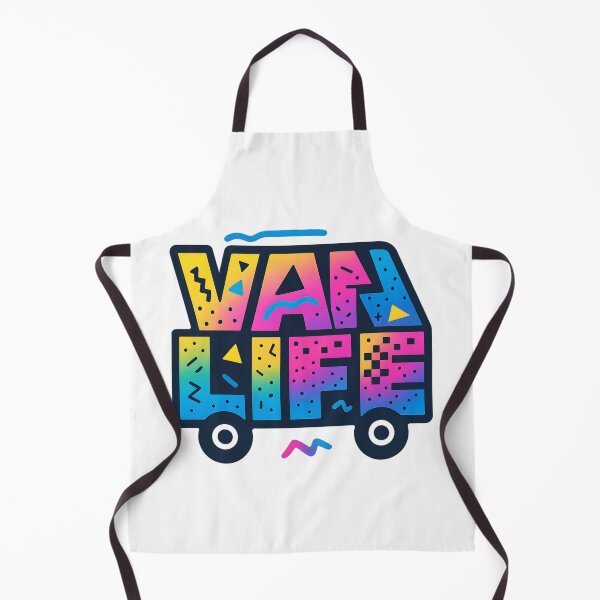 Item preview, Van Life – Retro Camper Van Typography designed and sold by MisterHelmut.