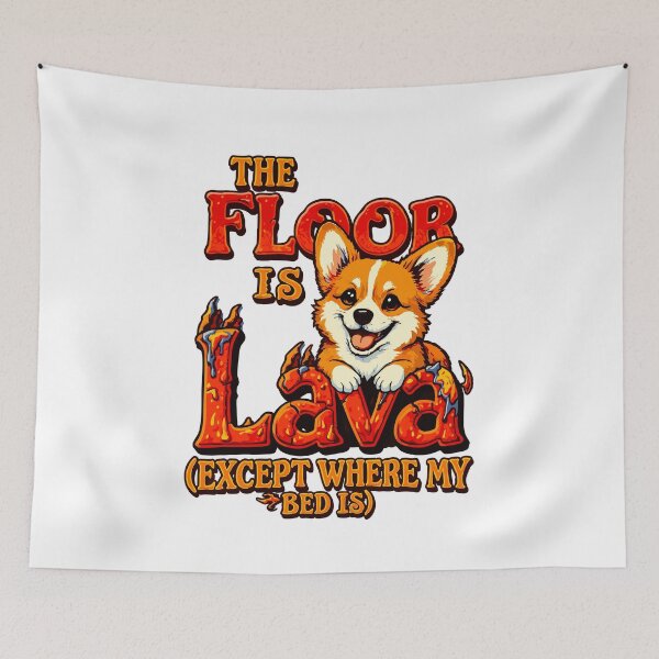 Item preview, The Floor Is Lava: A Highly Scientific Dog-Only Theory designed and sold by Tong4130.