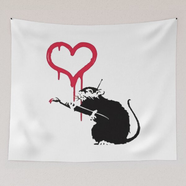 Item preview, Banksy Art designed and sold by MorgaAllen.