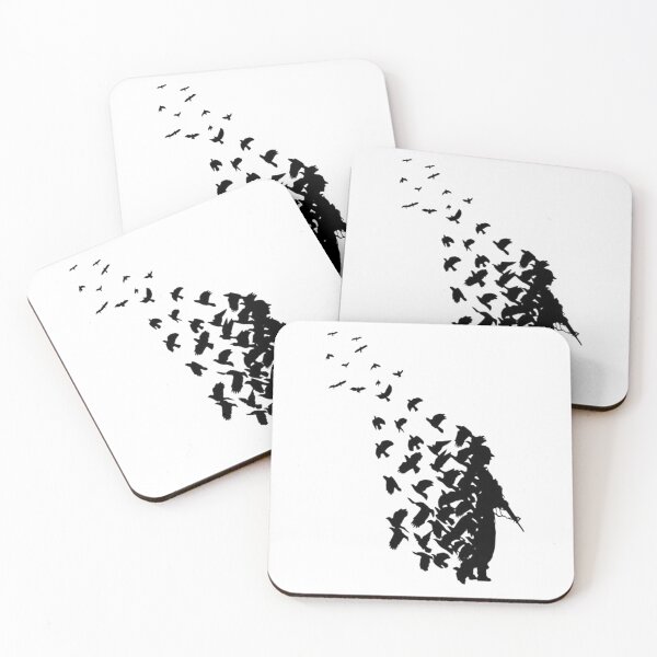 Item preview, Banksy Birds designed and sold by MorgaAllen.
