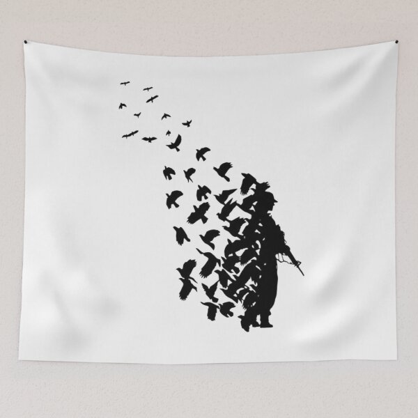 Artikelvorschau, Banksy Birds entworfen und verkauft von MorgaAllen.
