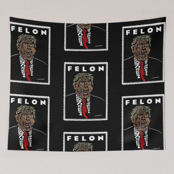 Item preview, DONALD TRUMP: FELON designed and sold by ZenPop.