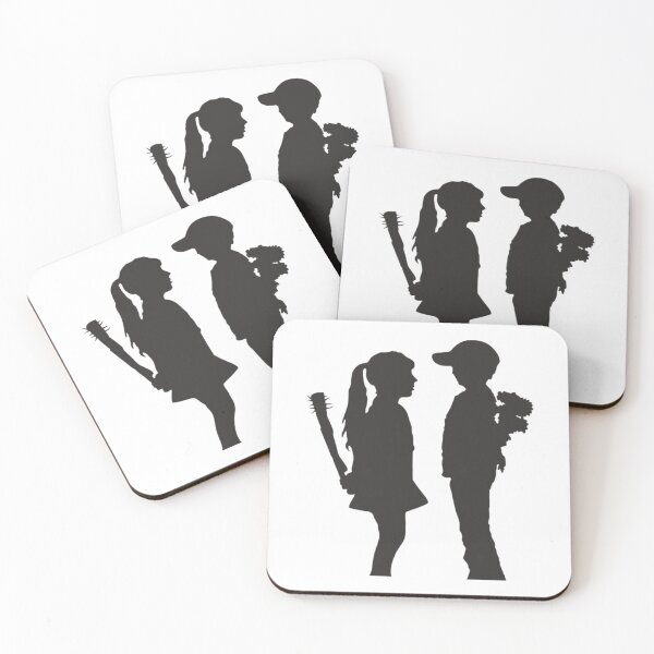 Item preview, Banksy- Boy and Girl gender stereotypes designed and sold by MorgaAllen.