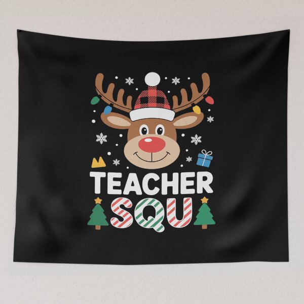 Item preview, Teacher Christmas funny teachers squad reindeer Xmas designed and sold by AmparoBoyle.