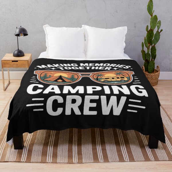 Artikelvorschau, Camper Camp Familien Camping Trip 2025 Matching Crew entworfen und verkauft von Ikwalima.