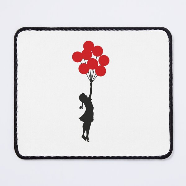 Item preview, Banksy girl balloon designed and sold by MorgaAllen.