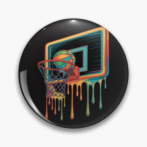 Item preview, Colorful Basketball Dripping Color Splash Hoop Net Drip designed and sold by Ikwalima.