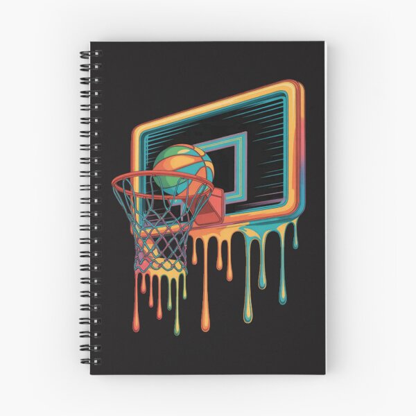 Item preview, Colorful Basketball Dripping Color Splash Hoop Net Drip designed and sold by Ikwalima.