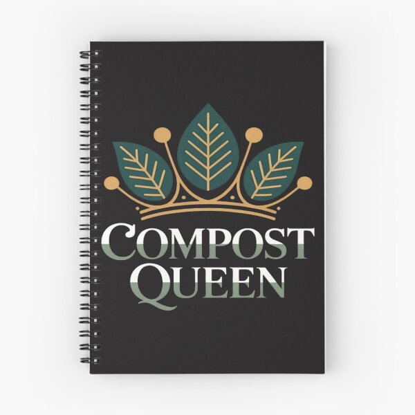 Item preview, Compost Queen King Crown Eco Friendly Print designed and sold by Ikwalima.
