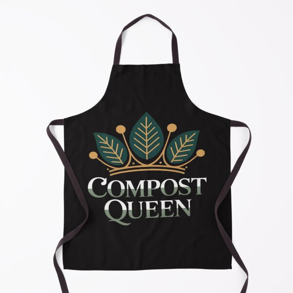 Item preview, Compost Queen King Crown Eco Friendly Print designed and sold by Ikwalima.