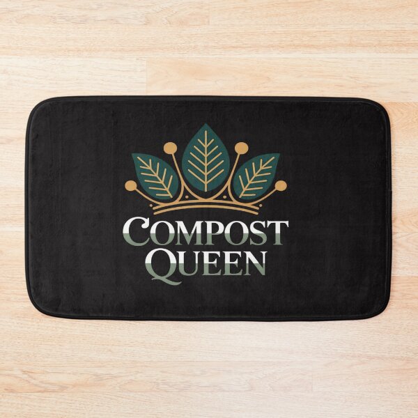 Item preview, Compost Queen King Crown Eco Friendly Print designed and sold by Ikwalima.