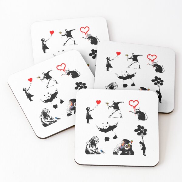 Item preview, Banksy graffiti collection designed and sold by MorgaAllen.
