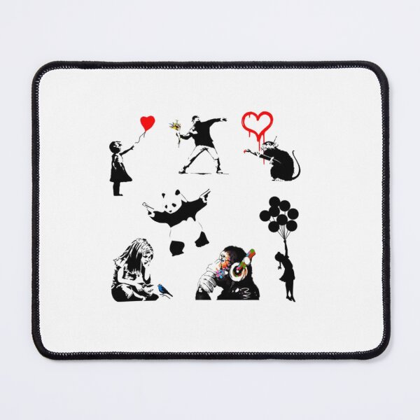 Item preview, Banksy graffiti collection designed and sold by MorgaAllen.