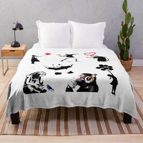 Item preview, Banksy graffiti collection designed and sold by MorgaAllen.