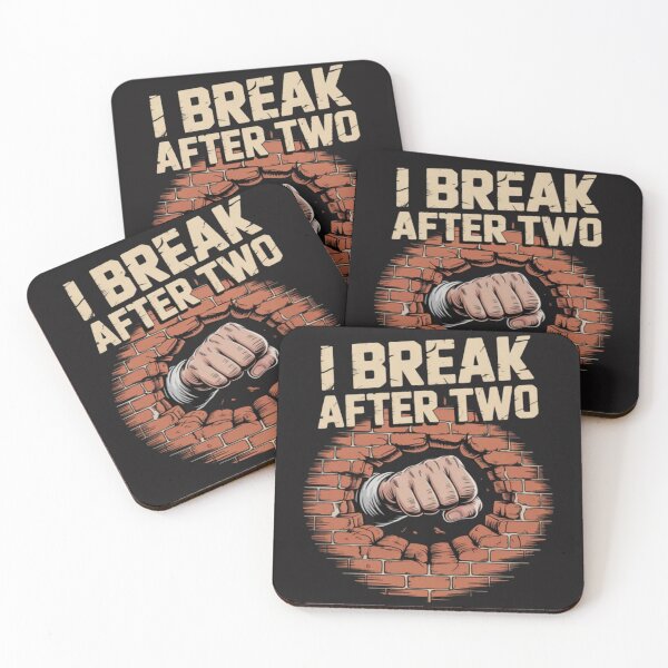 Item preview, Construction Humor I Break After Two Cracked Wall designed and sold by Ikwalima.