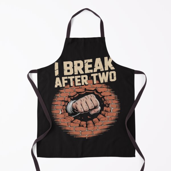 Item preview, Construction Humor I Break After Two Cracked Wall designed and sold by Ikwalima.