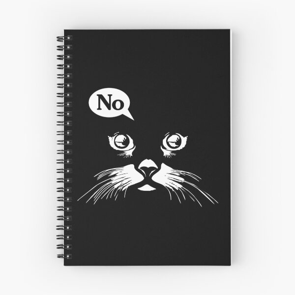 Item preview, Black Cat Say No designed and sold by kafferahelma.