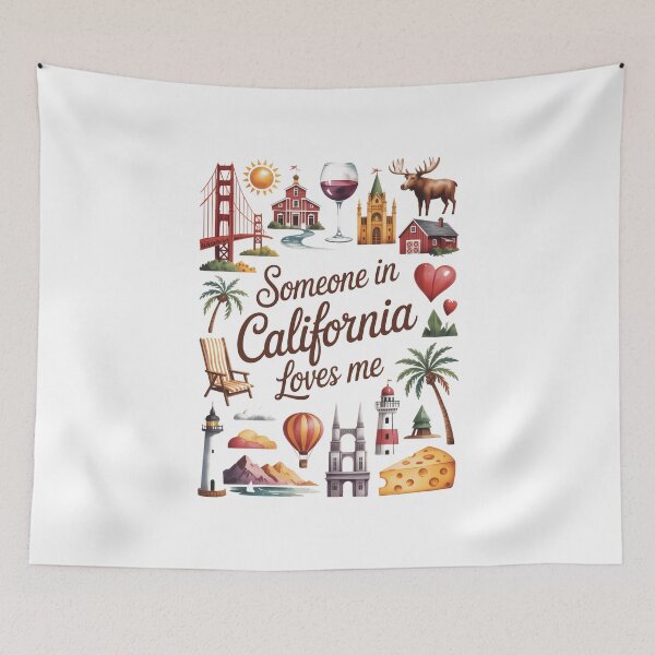 Item preview, California Baby Travel Trip Someone In California Loves Me designed and sold by VENOM0RIOT.
