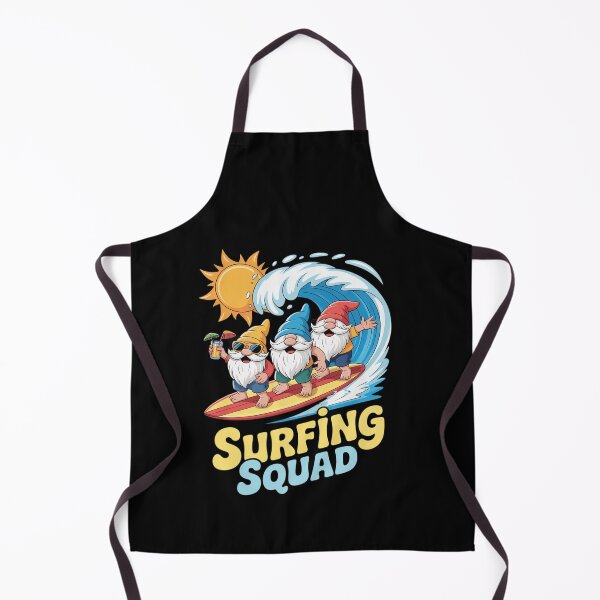 Item preview, Surfing Squad Summer Vacation Christmas In July Three Gnomes designed and sold by RayArmstrong.