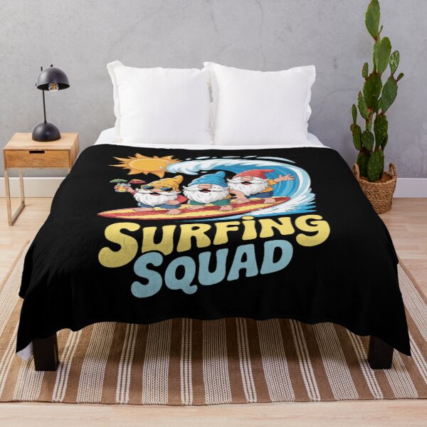 Item preview, Surfing Squad Summer Vacation Christmas In July Three Gnomes designed and sold by RayArmstrong.
