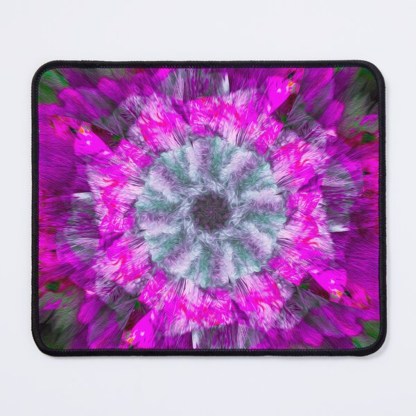 Item preview, Fuchsia Radiance Bloom – Pink and White Abstract Floral Energy designed and sold by JWJ Photographs.