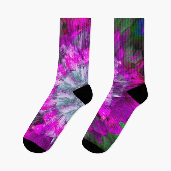 Item preview, Fuchsia Radiance Bloom – Pink and White Abstract Floral Energy designed and sold by JWJ Photographs.