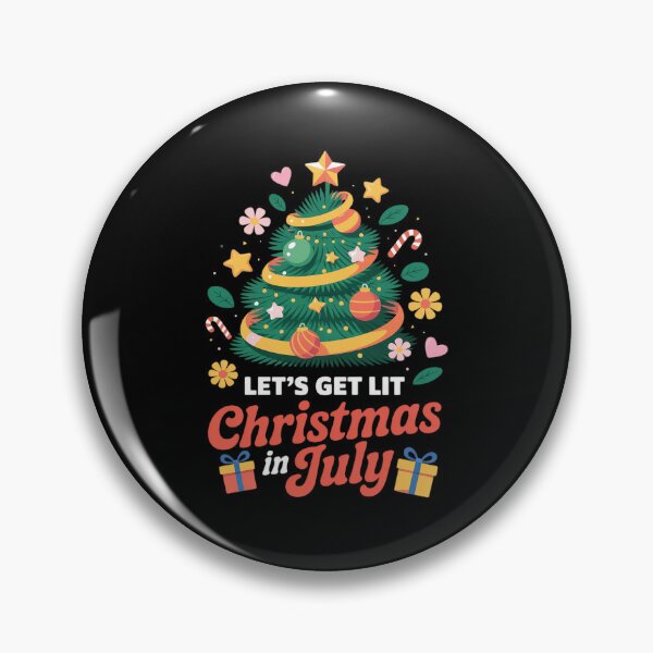 Item preview, Summer Lets Get Lit Christmas In July Tropical Christmas designed and sold by AmparoBoyle.