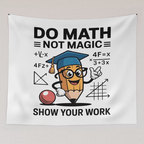 Item preview, Do Math Not Magic Funny Math Teacher Back to School designed and sold by Ikwalima.