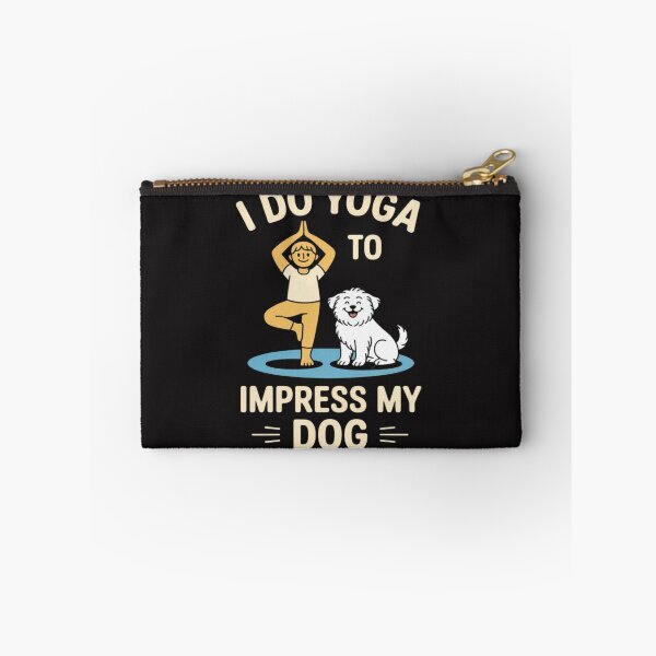 Item preview, Dog Lover Yoga novelty I Do Yoga To Impress My Dog designed and sold by Ikwalima.