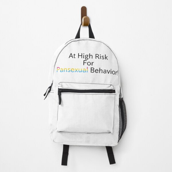 Item preview, Black "High Risk Pansexual Behavior" designed and sold by King-Kreations.
