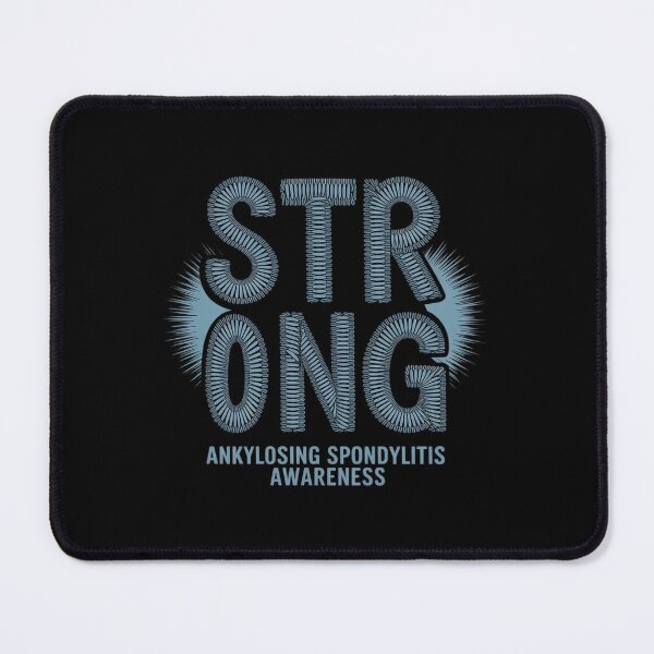 Item preview, Strong Ankylosing Spondylitis Awareness Warrior Christian designed and sold by HaileyRobel.