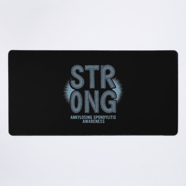Item preview, Strong Ankylosing Spondylitis Awareness Warrior Christian designed and sold by HaileyRobel.