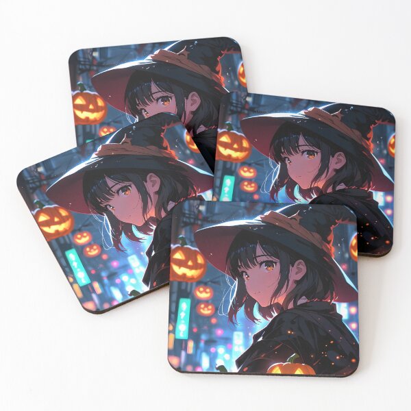 Item preview, Halloween  anime girl phone cause designed and sold by RadiantGraphics.
