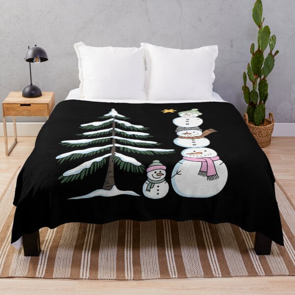 Item preview, Snowman Stacking Christmas Tree designed and sold by AmparoBoyle.